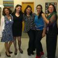 Mecha,Ana María, Beatriz, Mila y Malena