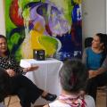 Ana María López y Beatriz Zapata